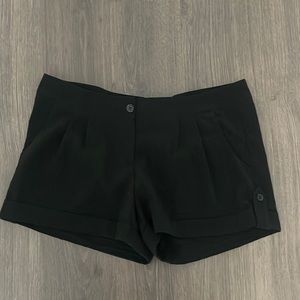 urban planet black shorts